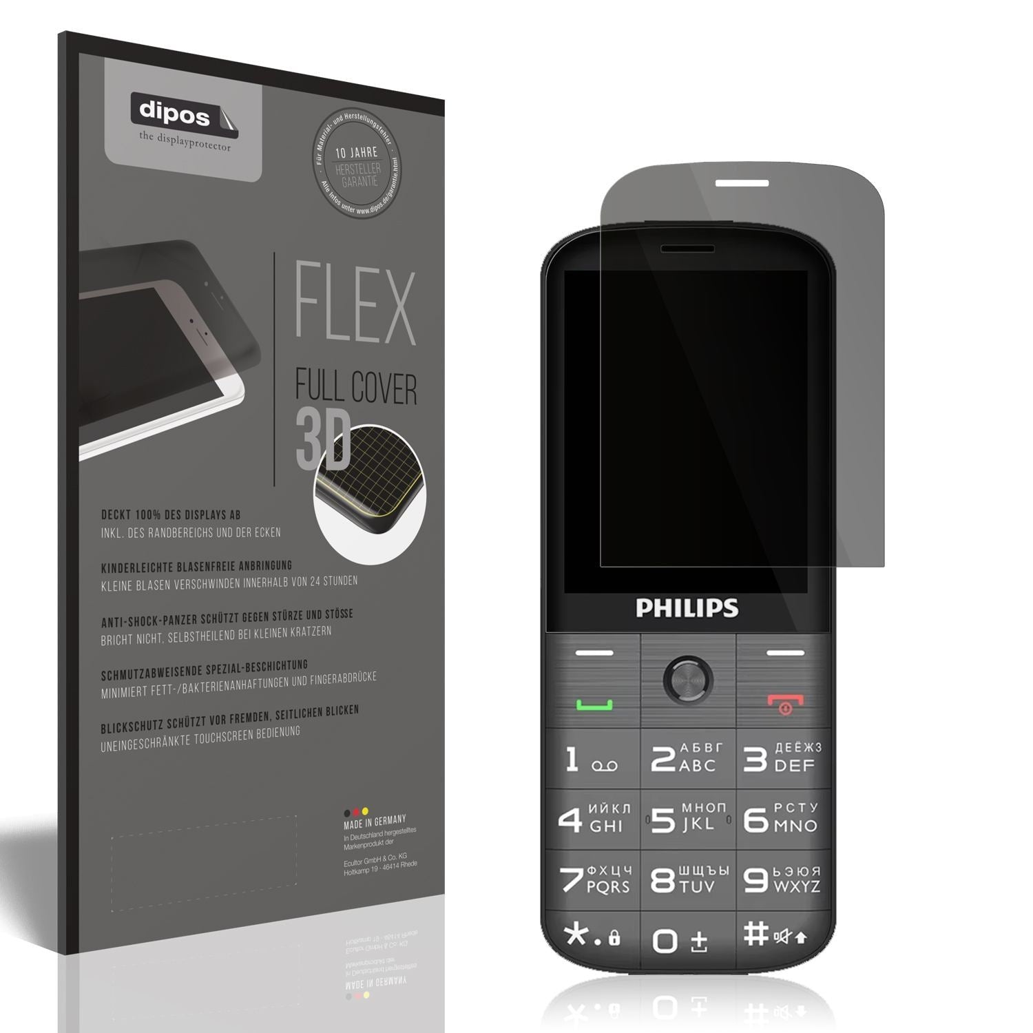 Full Cover Privacy Blickschutzfolie für Philips Xe (1)