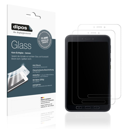 2x 9H Schutzfolie matt für Samsung Galaxy Tab Acti (1)