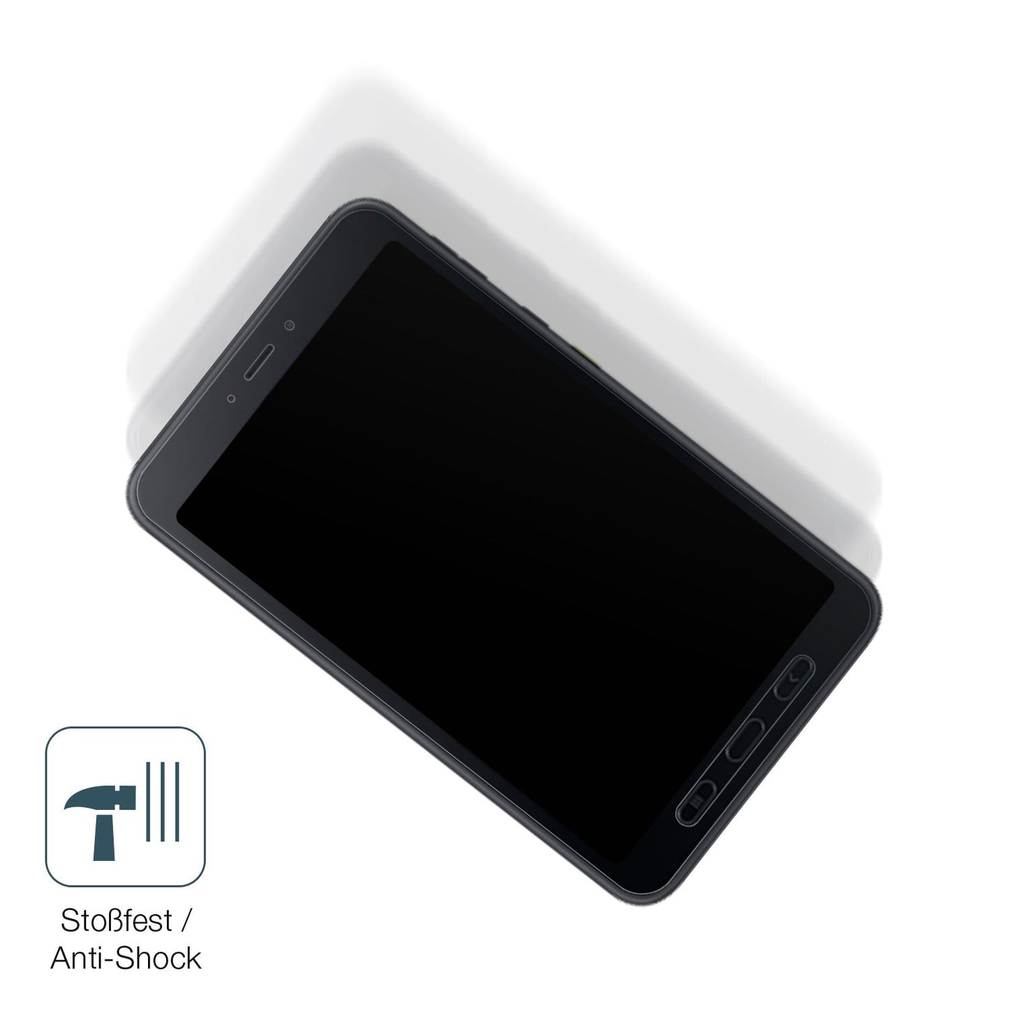 2x 9H Schutzfolie matt für Samsung Galaxy Tab Acti (4)