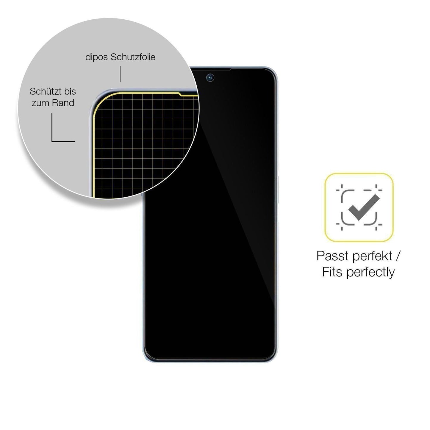2x 3D Full Cover Schutzfolie für ZTE Voyage 40 Pro (6)