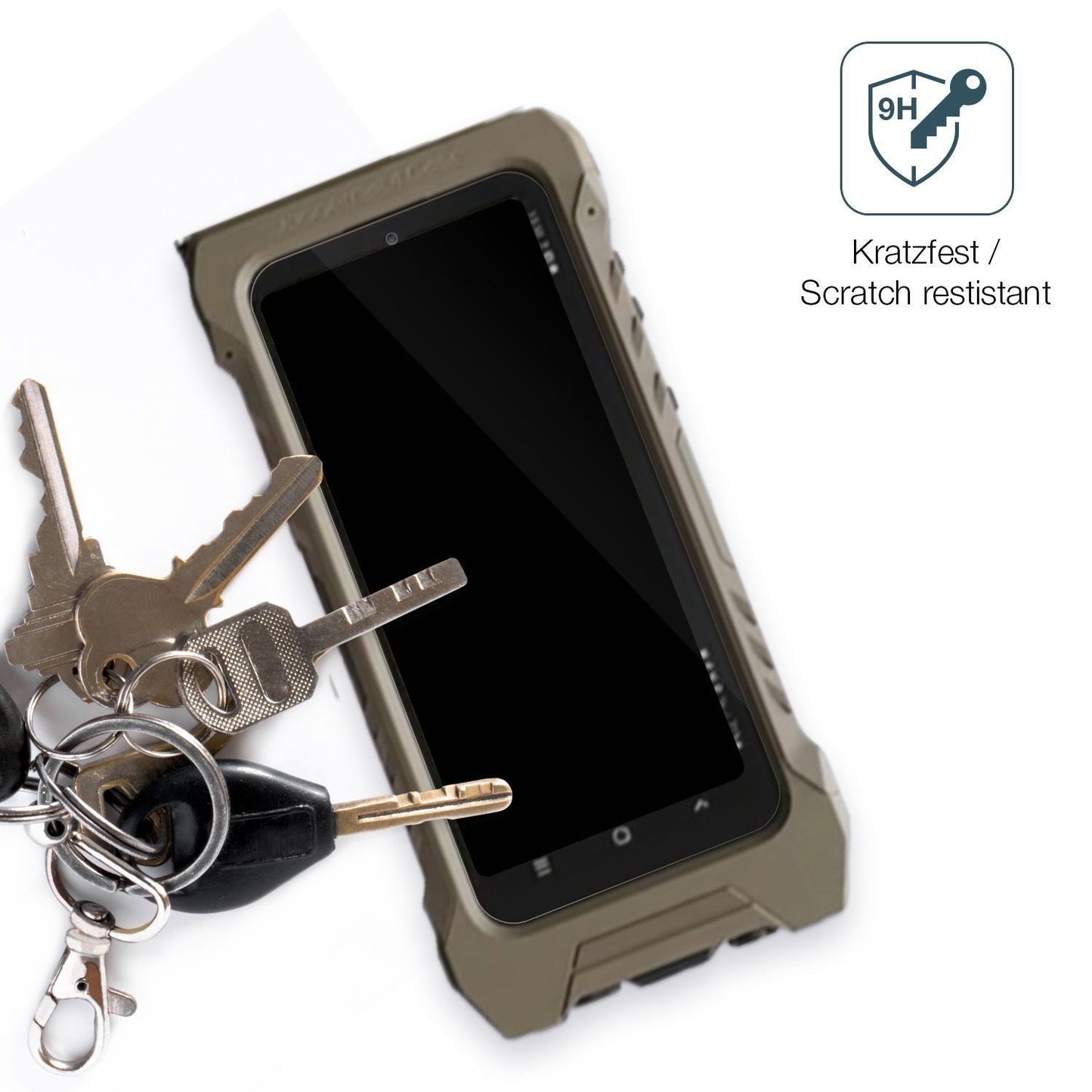 2x 9H Schutzfolie für Samsung Galaxy Xcover 6 Pro  (3)