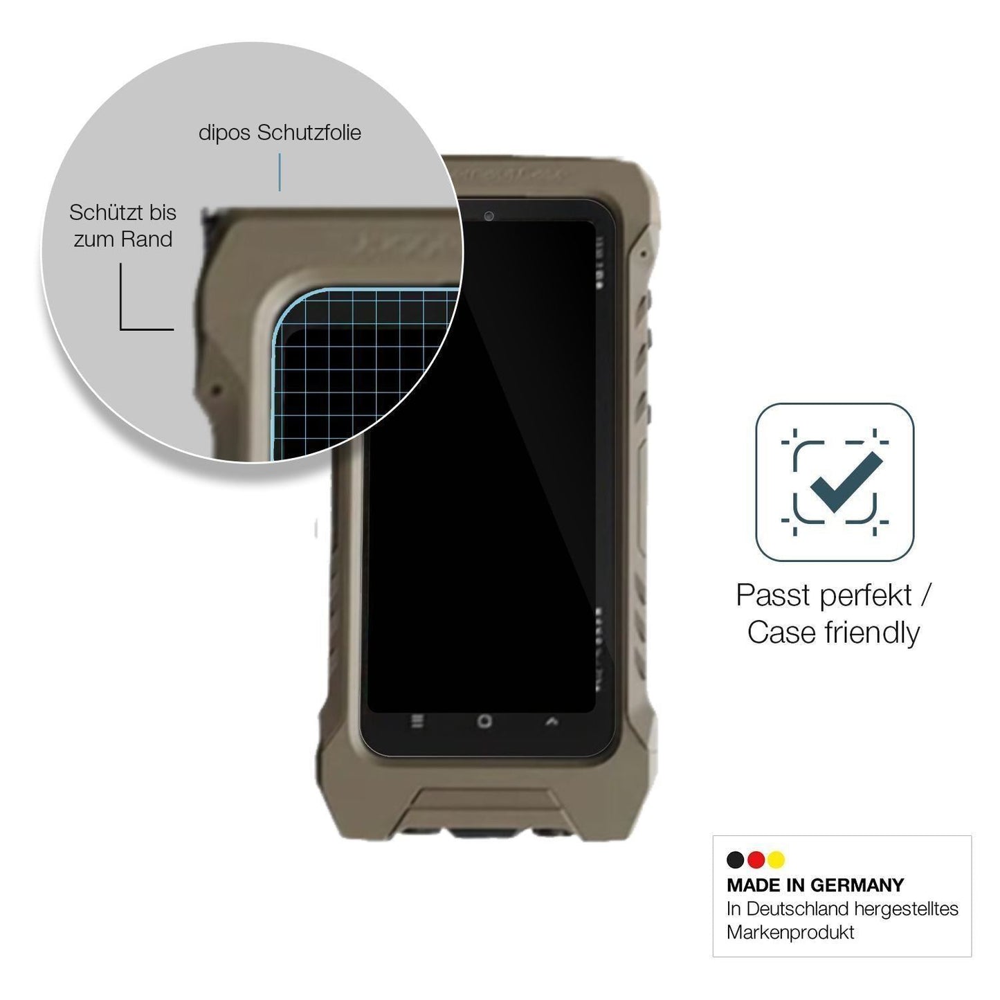2x 9H Schutzfolie für Samsung Galaxy Xcover 6 Pro  (6)