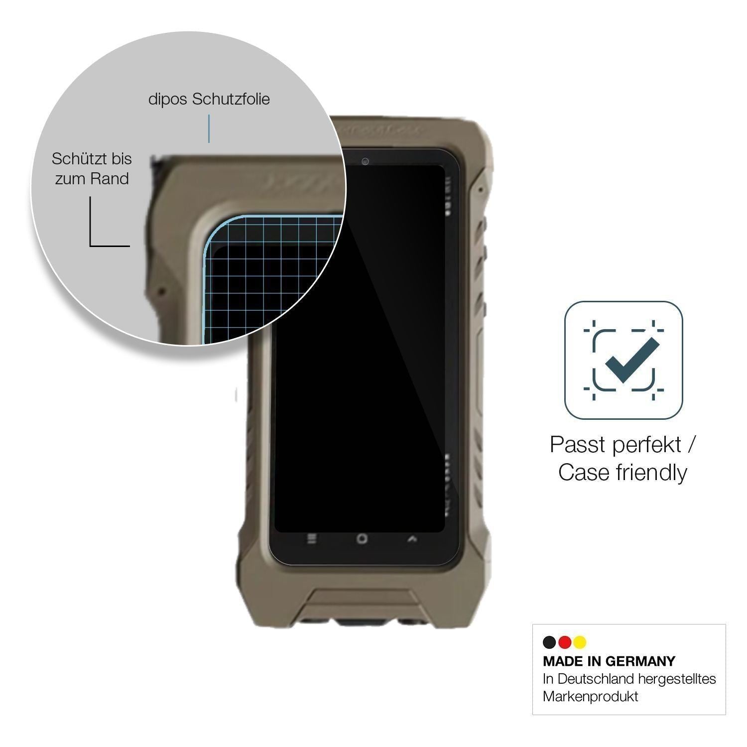 2x 9H Schutzfolie für Samsung Galaxy Xcover 6 Pro  (6)