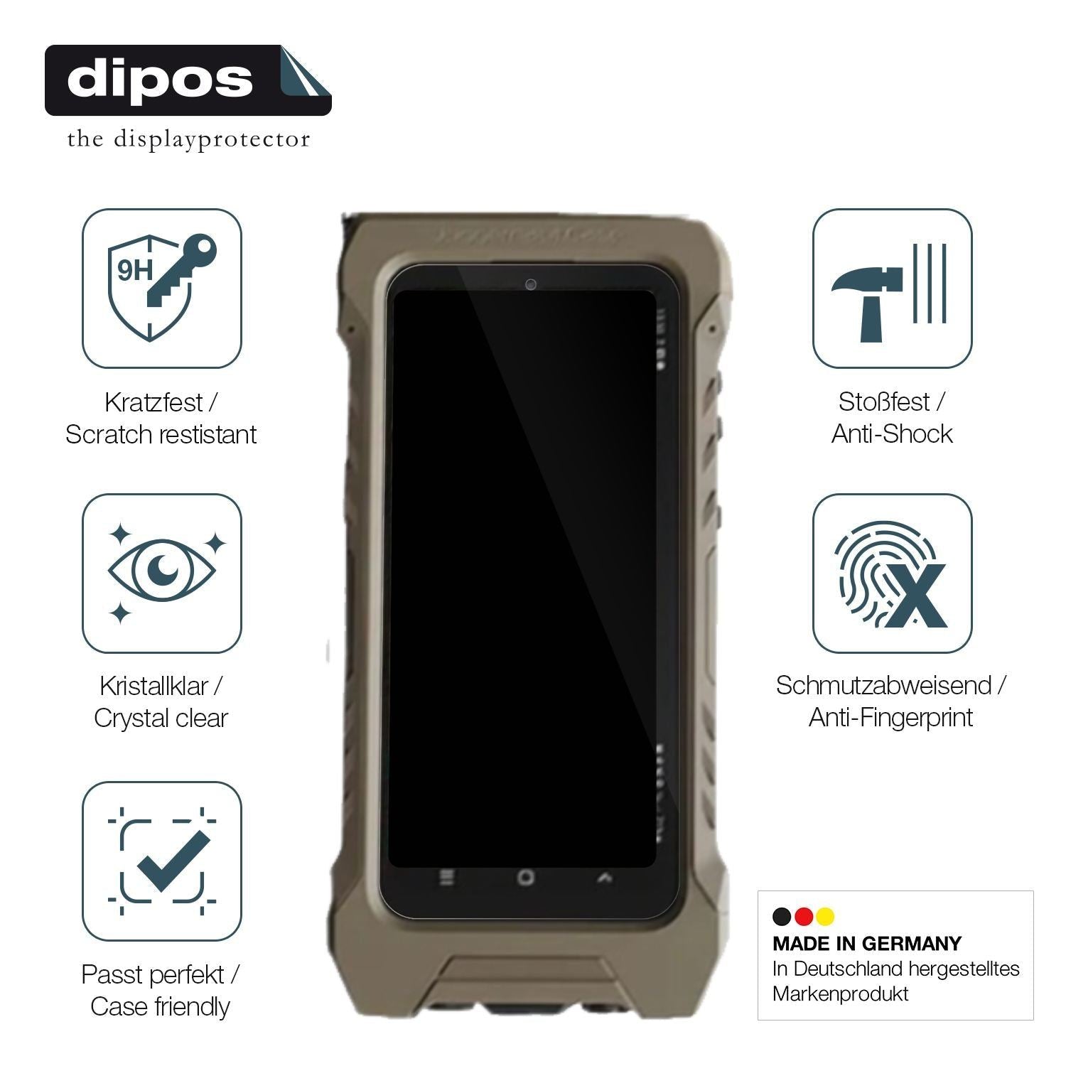 2x 9H Schutzfolie für Samsung Galaxy Xcover 6 Pro  (7)