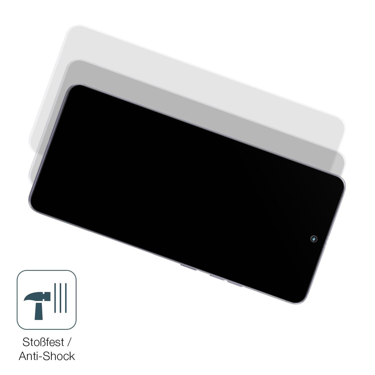 2x 9H Schutzfolie matt für Motorola Moto G86 Panze (4)