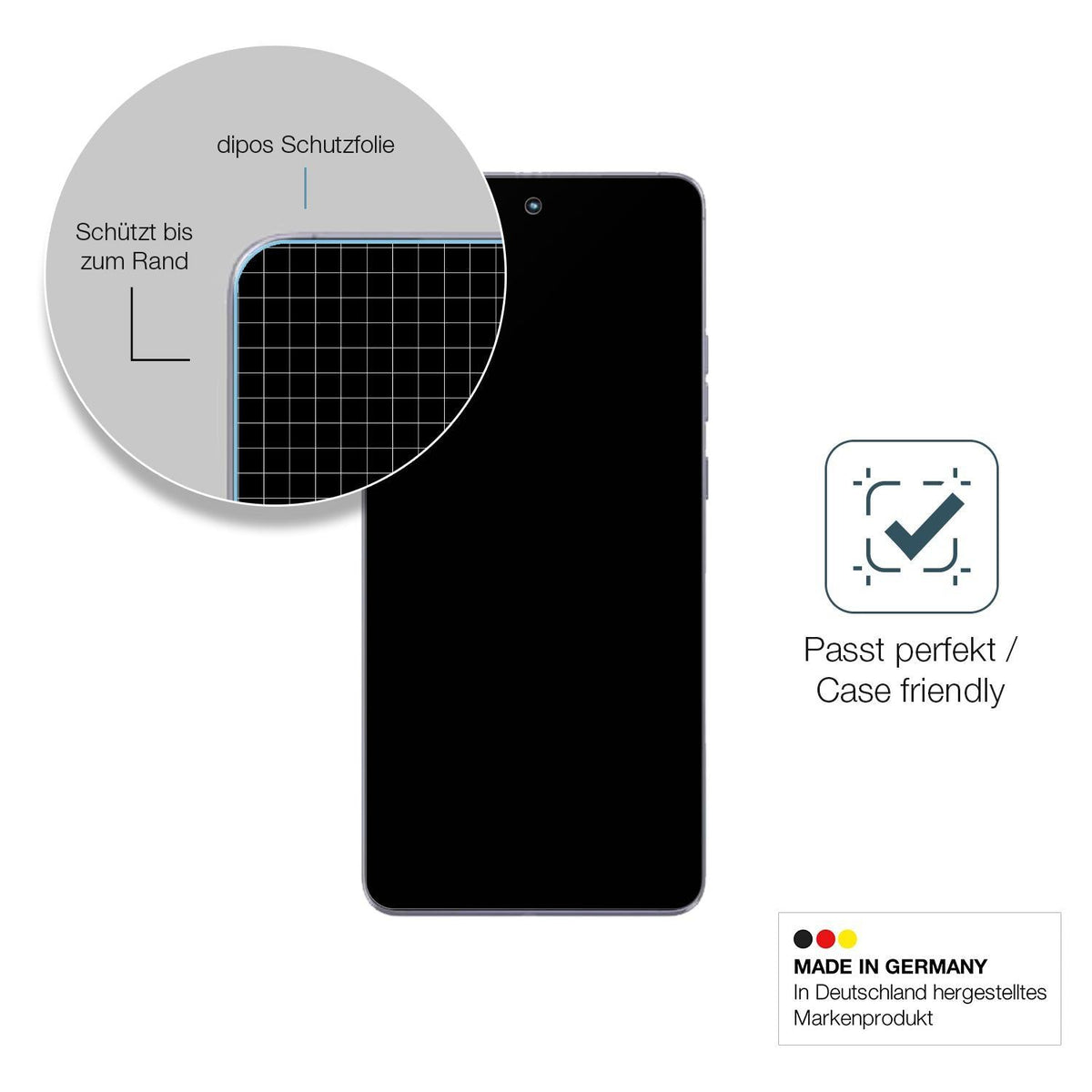 2x 9H Schutzfolie matt für Motorola Moto G86 Panze (6)