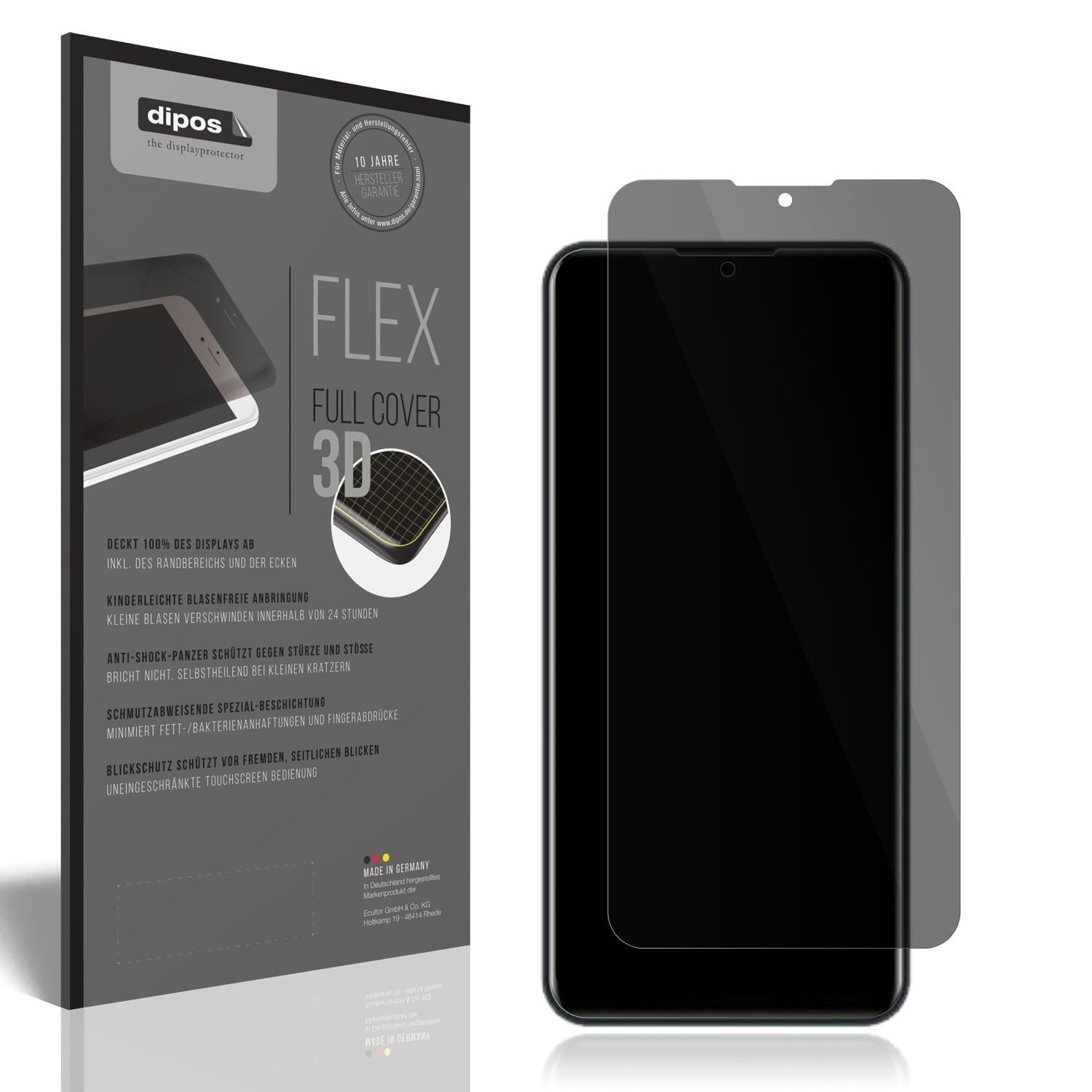 Full Cover Privacy Blickschutzfolie für I Kall Z10 (1)