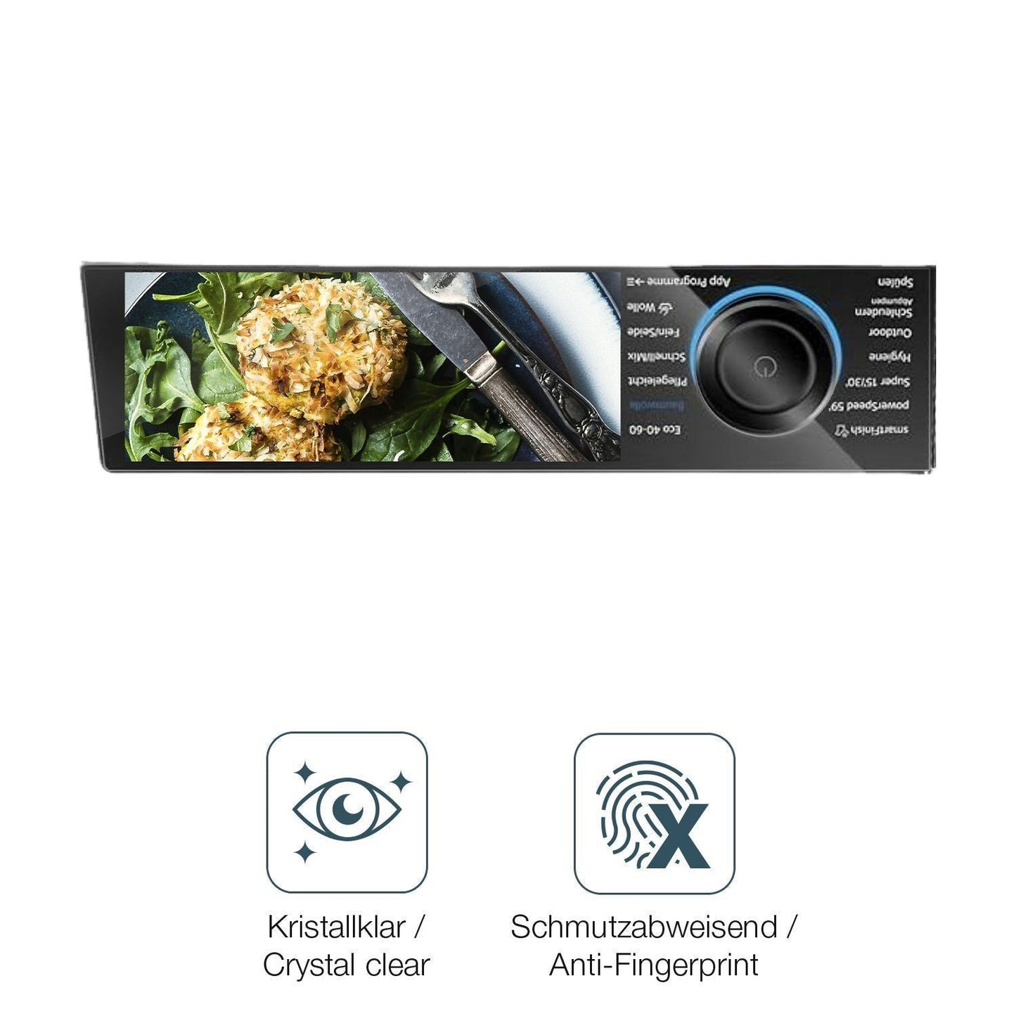 2x 9H Schutzfolie für Siemens WG56B2041 IQ700 Panz (5)