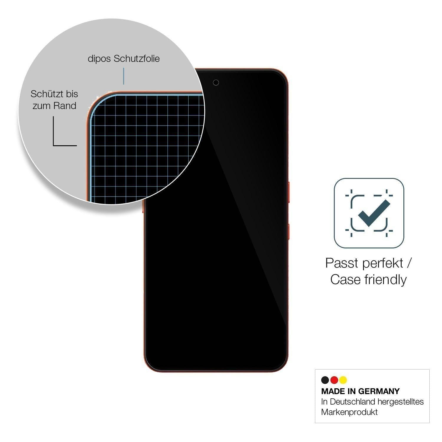 2x 9H Schutzfolie für CMF Phone 2 Pro Panzerfolie (6)