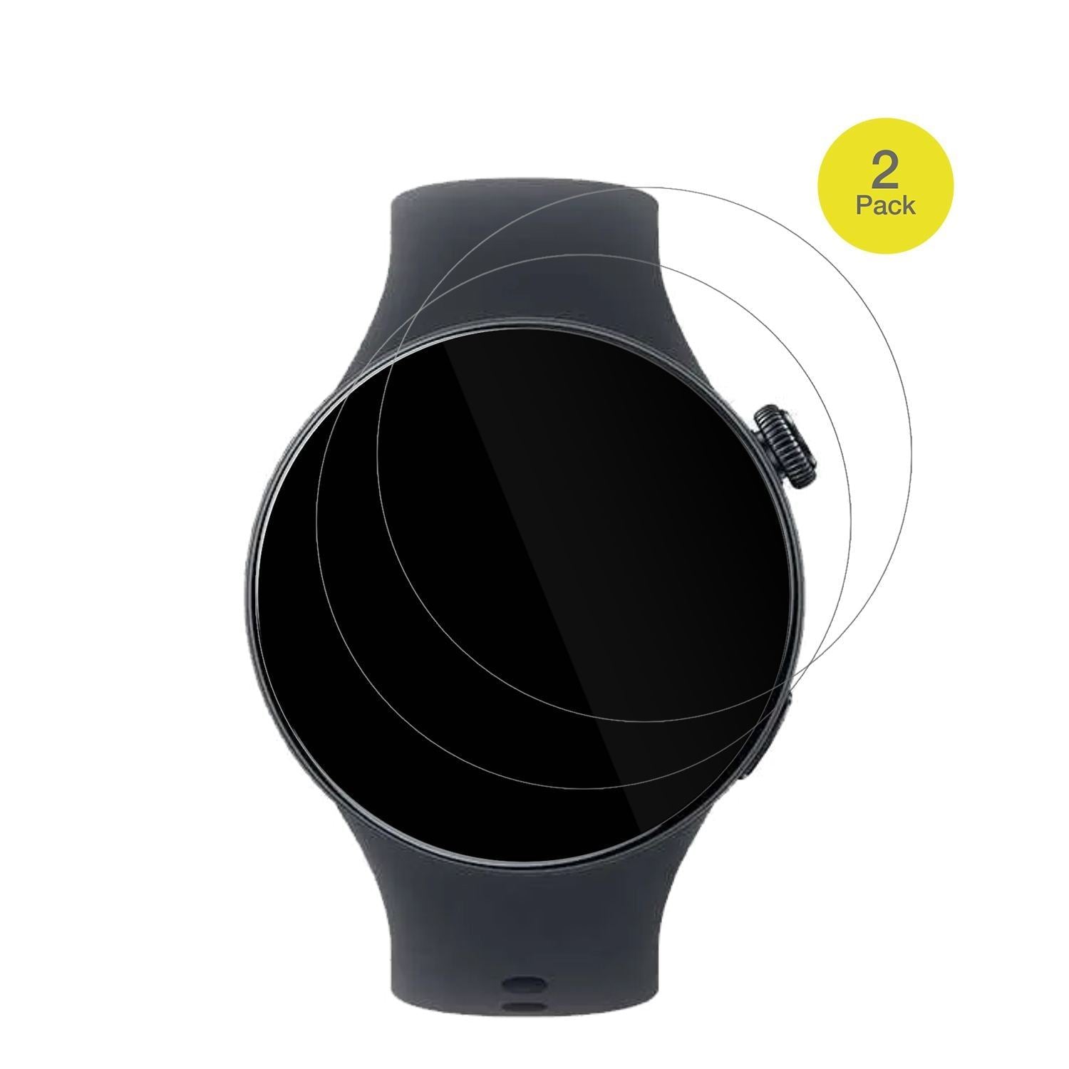 2x 3D Full Cover Schutzfolie für Vivo Watch 5 (2)