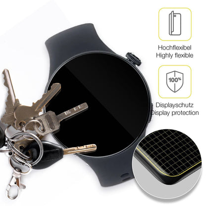 2x 3D Full Cover Schutzfolie für Vivo Watch 5 (3)