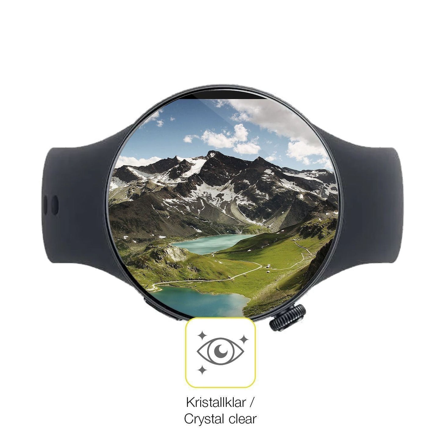 2x 3D Full Cover Schutzfolie für Vivo Watch 5 (5)