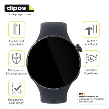 2x 3D Full Cover Schutzfolie für Vivo Watch 5 (7)