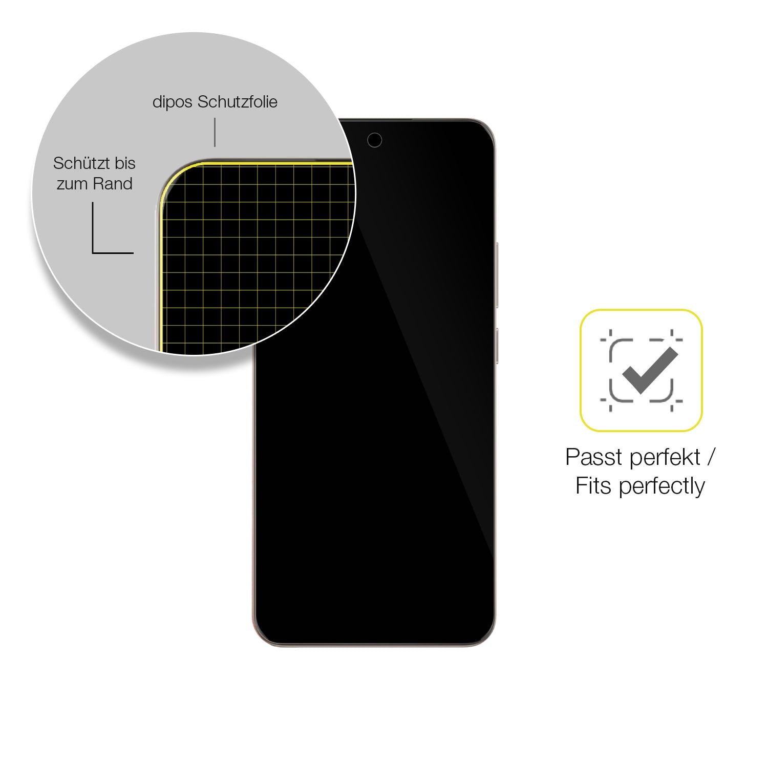 2x 3D Full Cover Schutzfolie für Oppo Reno 12 (6)
