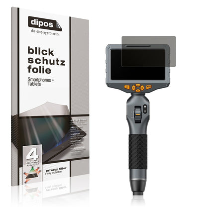 Blickschutzfolie für Teslong TD500 matt Schutzfoli (1)