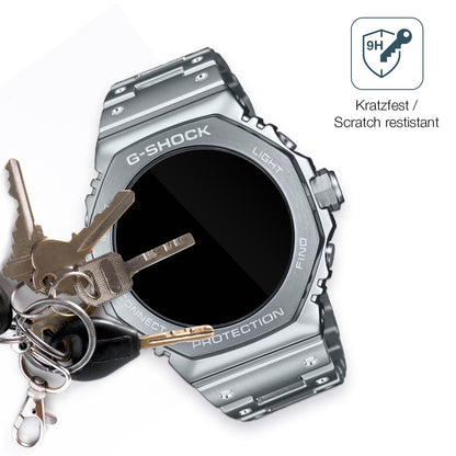 2x 9H Schutzfolie für Casio G-Shock GM-B2100D Panz (3)