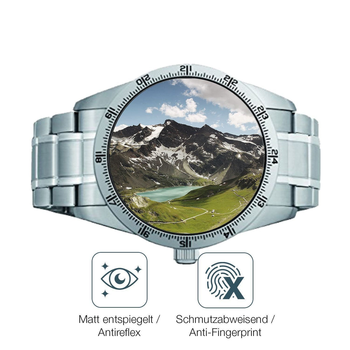 6x Schutzfolie matt für Seiko 5 Sports SRP513K1 Di (4)