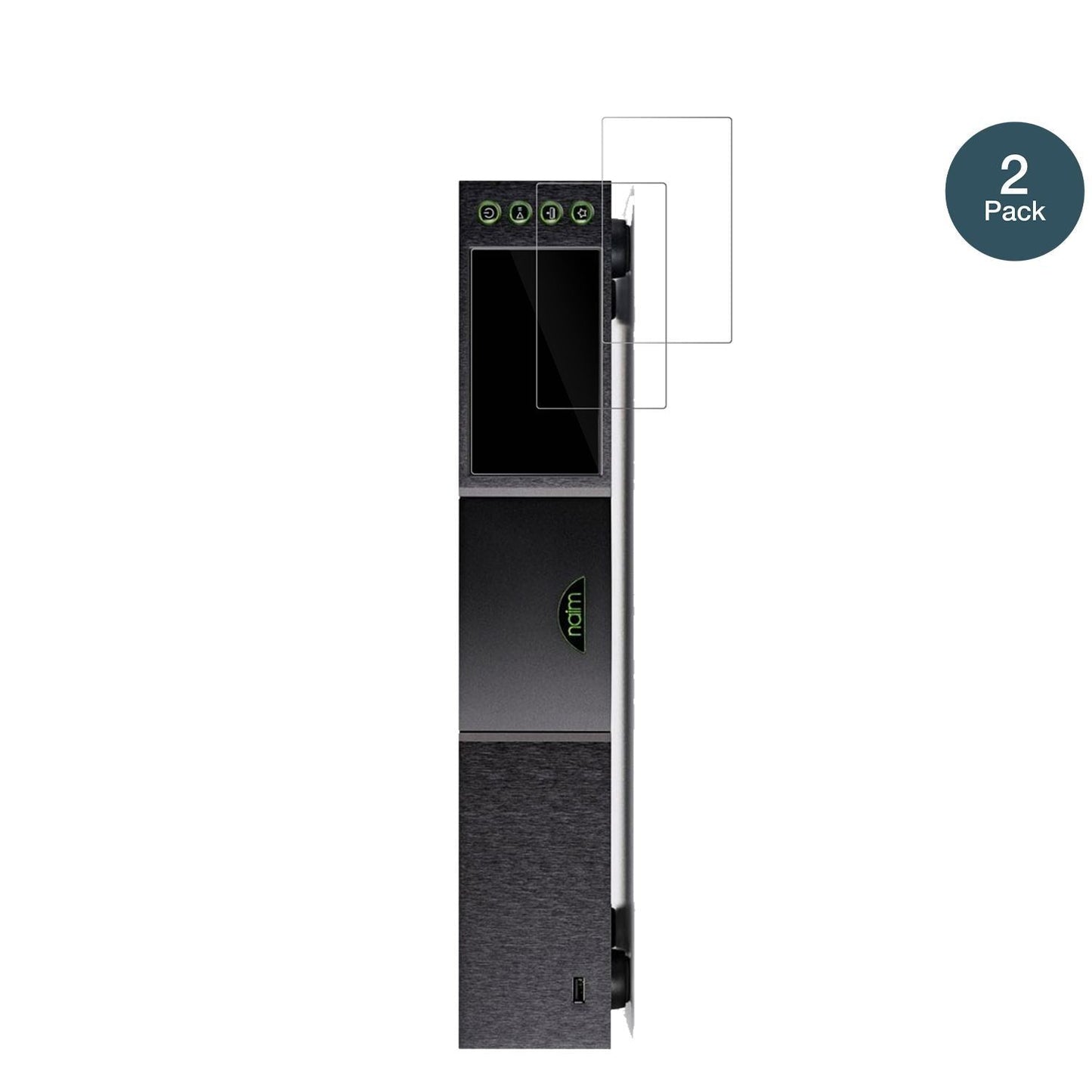 2x 9H Schutzfolie für Naim NDX 1 Panzerfolie (2)