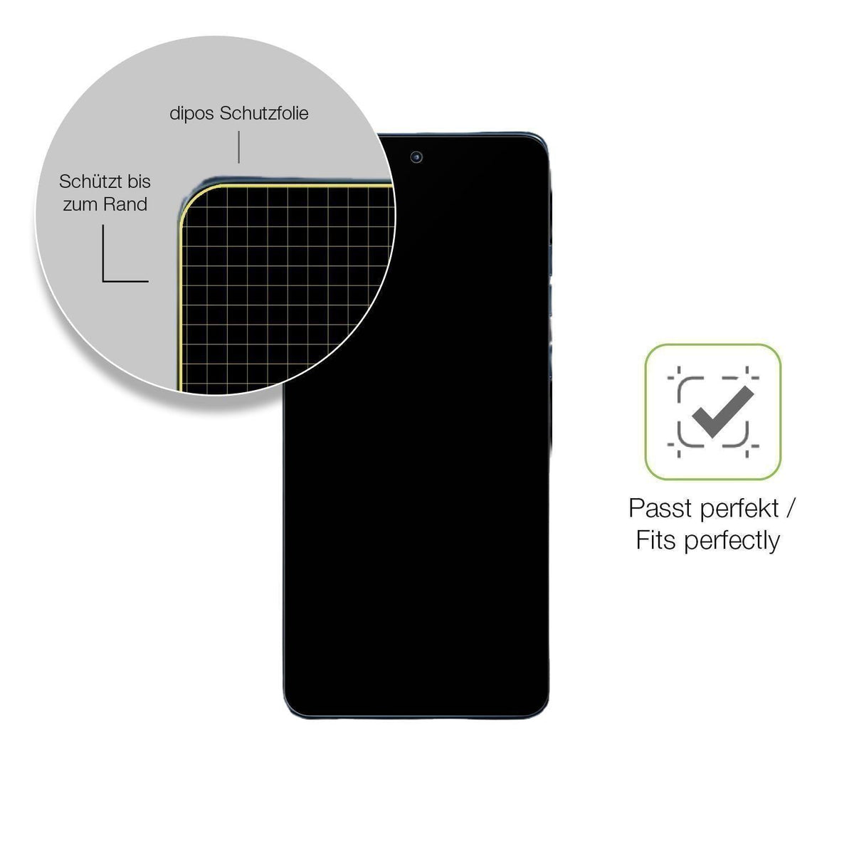 2x Full Cover Schutzfolie matt für Motorola Edge 6 (6)