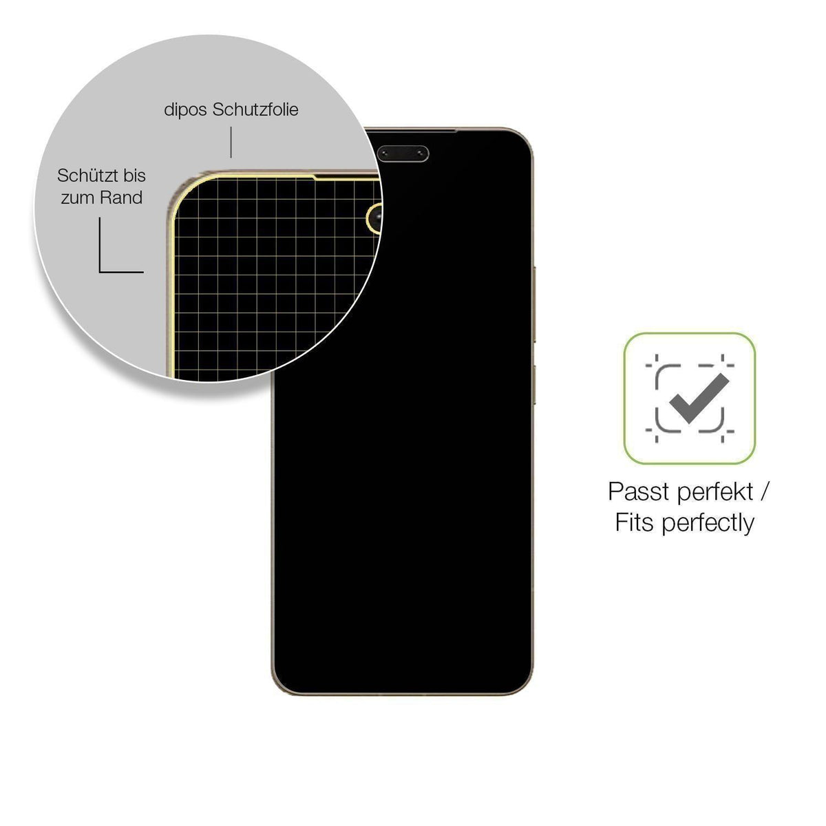 2x Full Cover Schutzfolie matt für Xiaomi Civi 5 P (6)