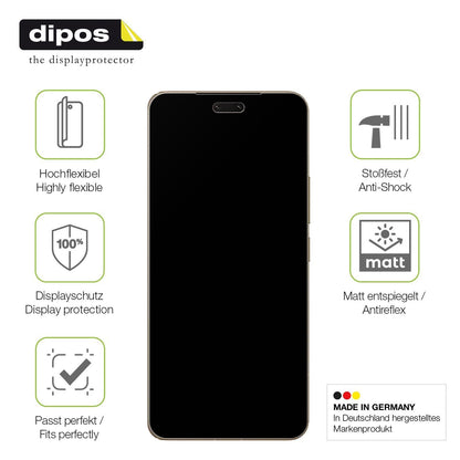 2x Full Cover Schutzfolie matt für Xiaomi Civi 5 P (7)
