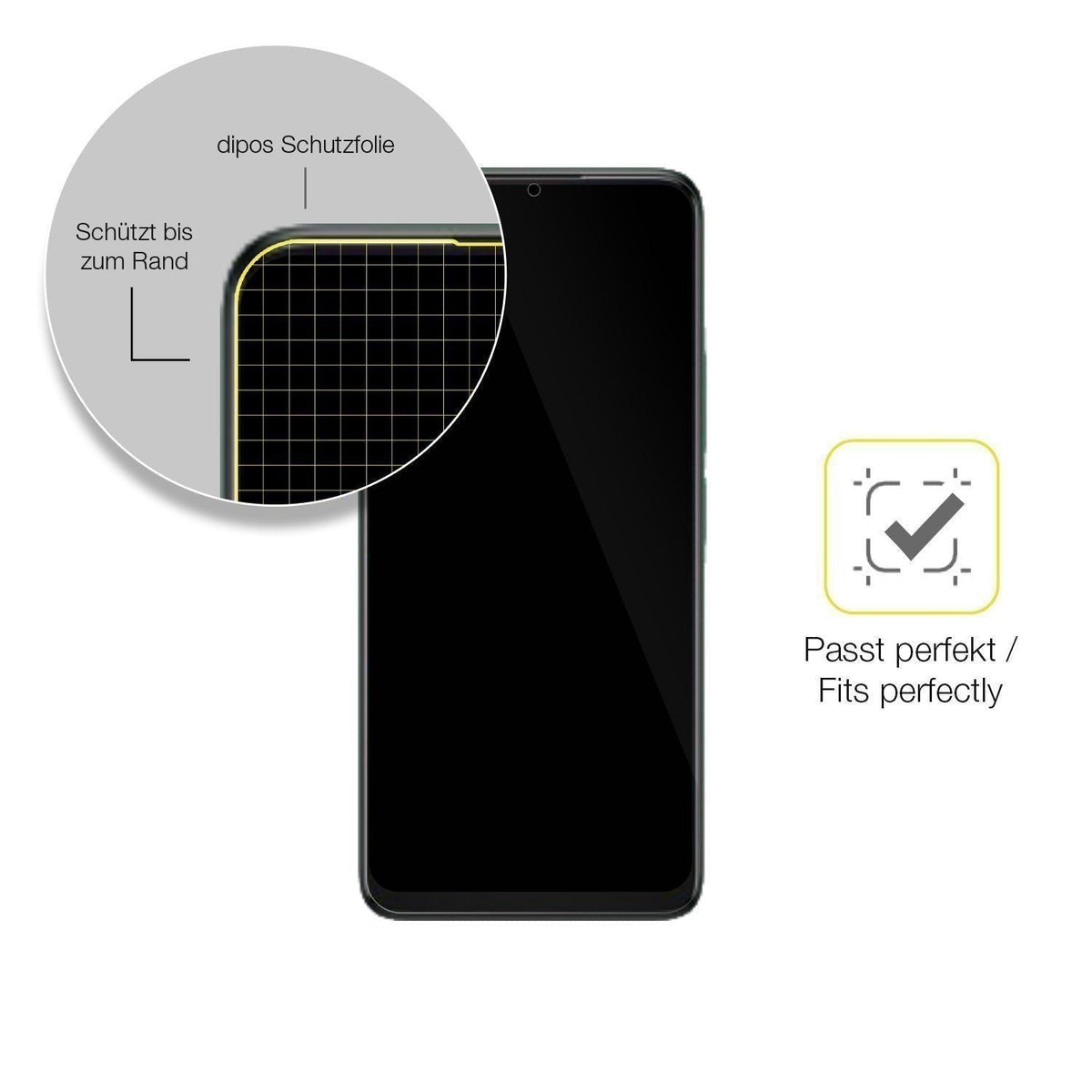 2x 3D Full Cover Schutzfolie für Alcatel 3 2025 (6)