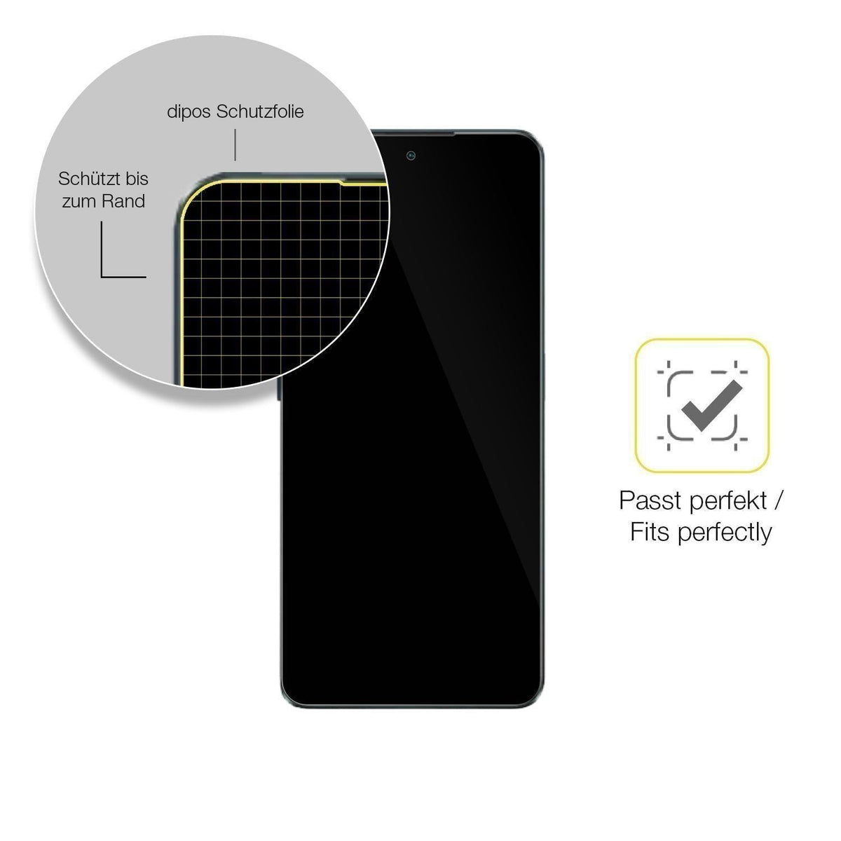 2x 3D Full Cover Schutzfolie für Oppo K13x 5G (6)