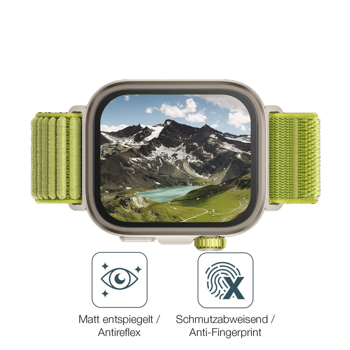 2x 9H Schutzfolie matt für Huawei Watch Fit 4 Pro  (5)