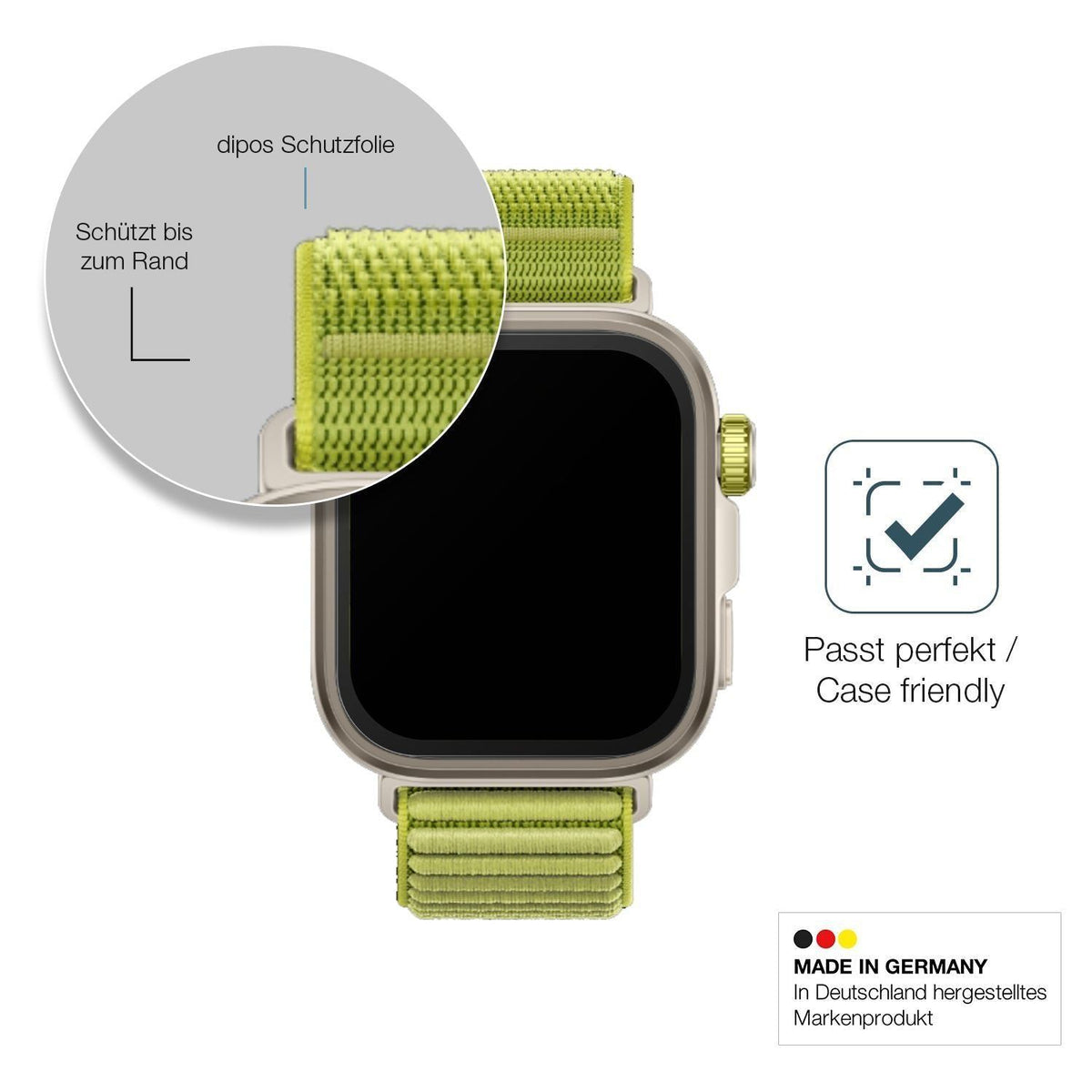 2x 9H Schutzfolie matt für Huawei Watch Fit 4 Pro  (6)