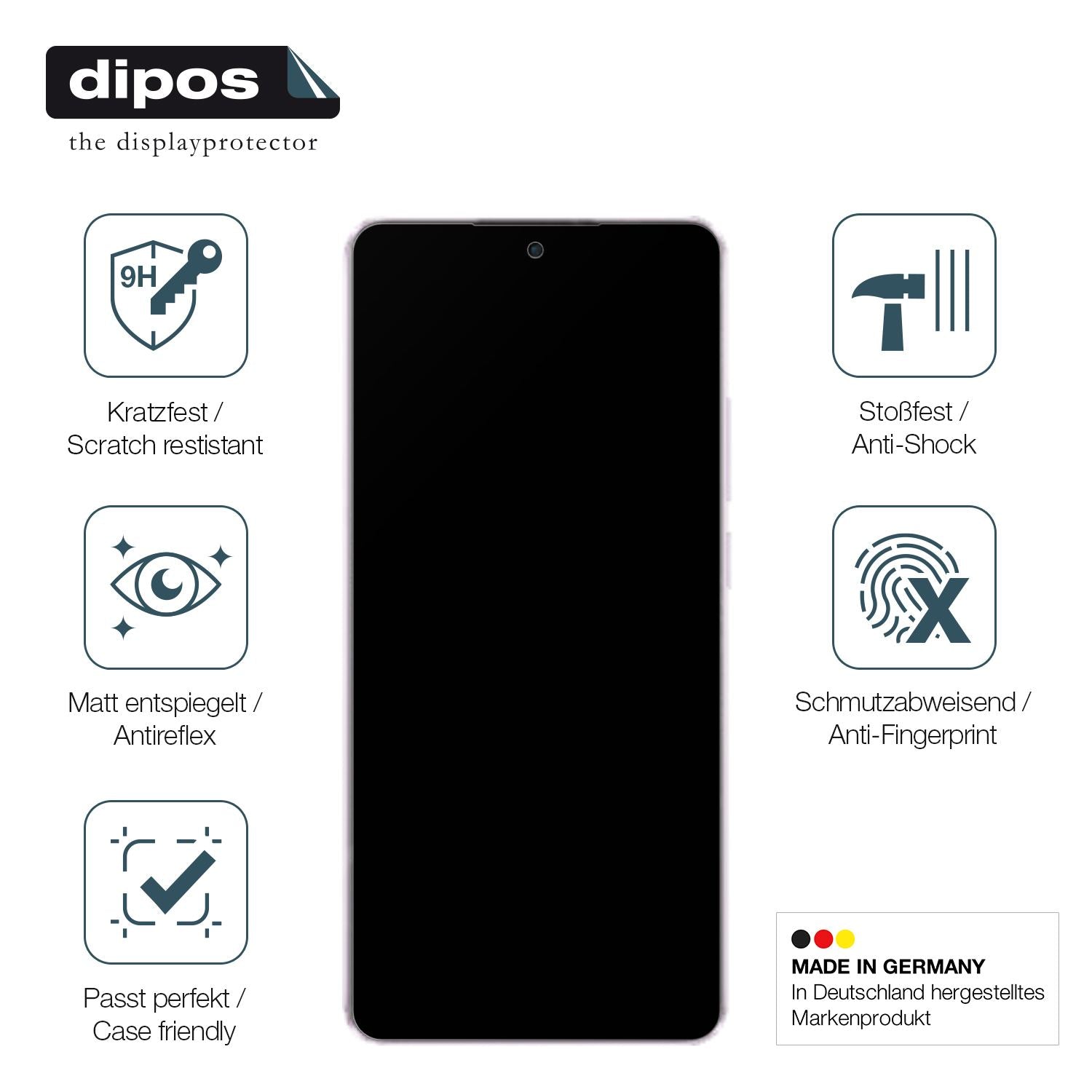 2x 9H Schutzfolie matt für Oppo Reno 14 Pro Panzer (7)
