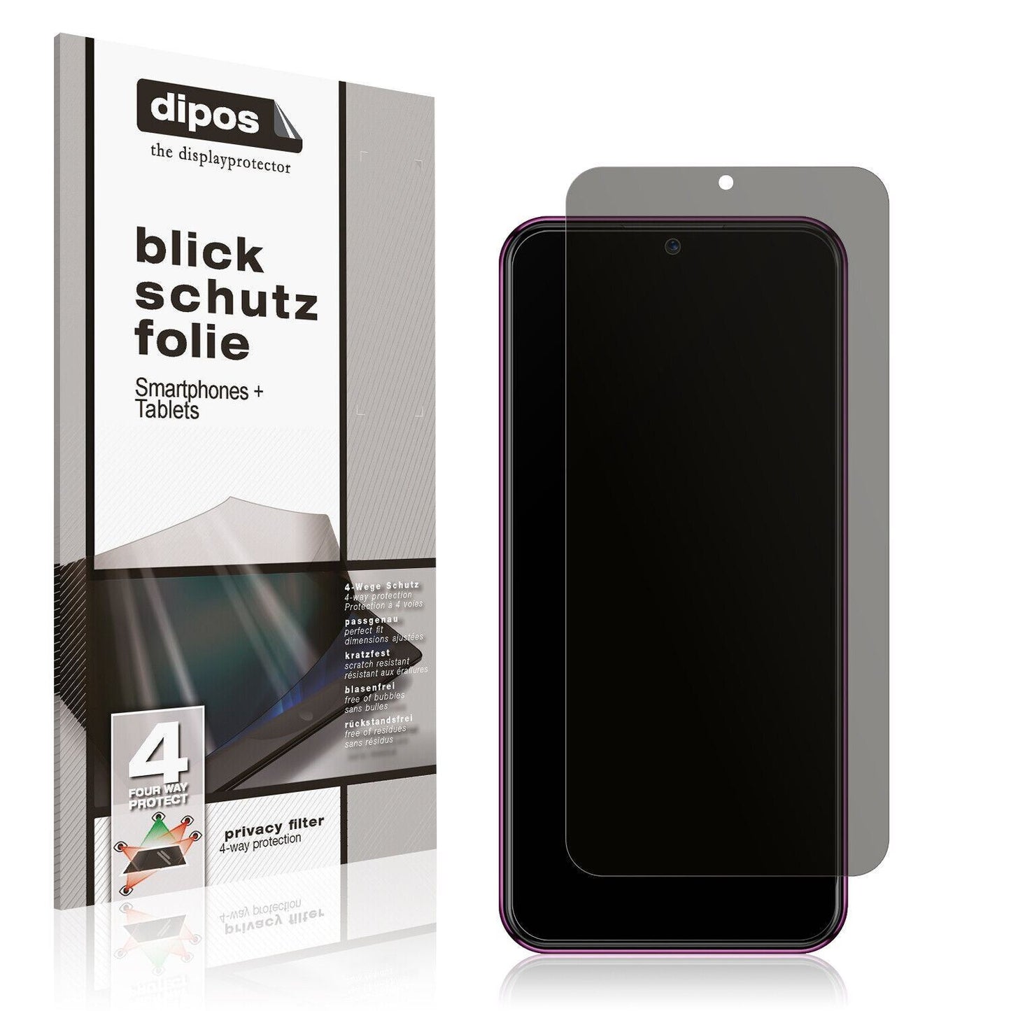Blickschutzfolie für BQ 6051G matt Schutzfolie Pri (1)