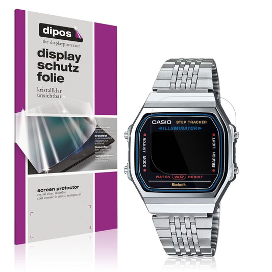 6x Schutzfolie klar für Casio Iconic ABL-100WE-1A  (1)