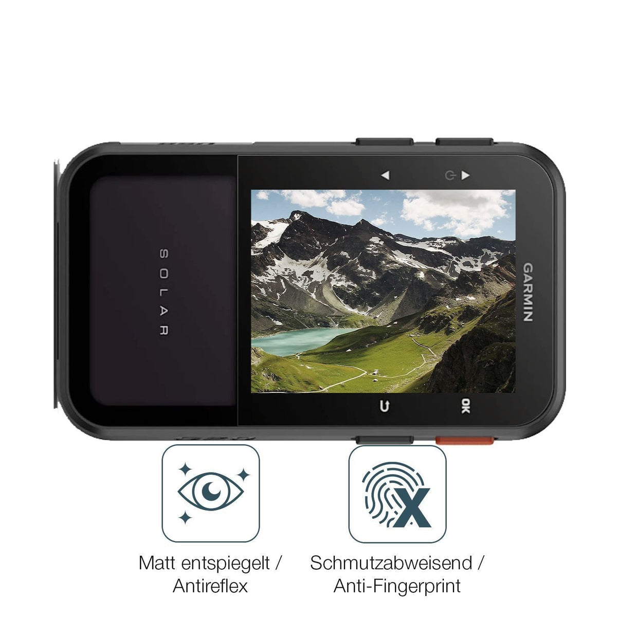 4x Schutzfolie matt für Garmin Approach G20 Solar  (4)