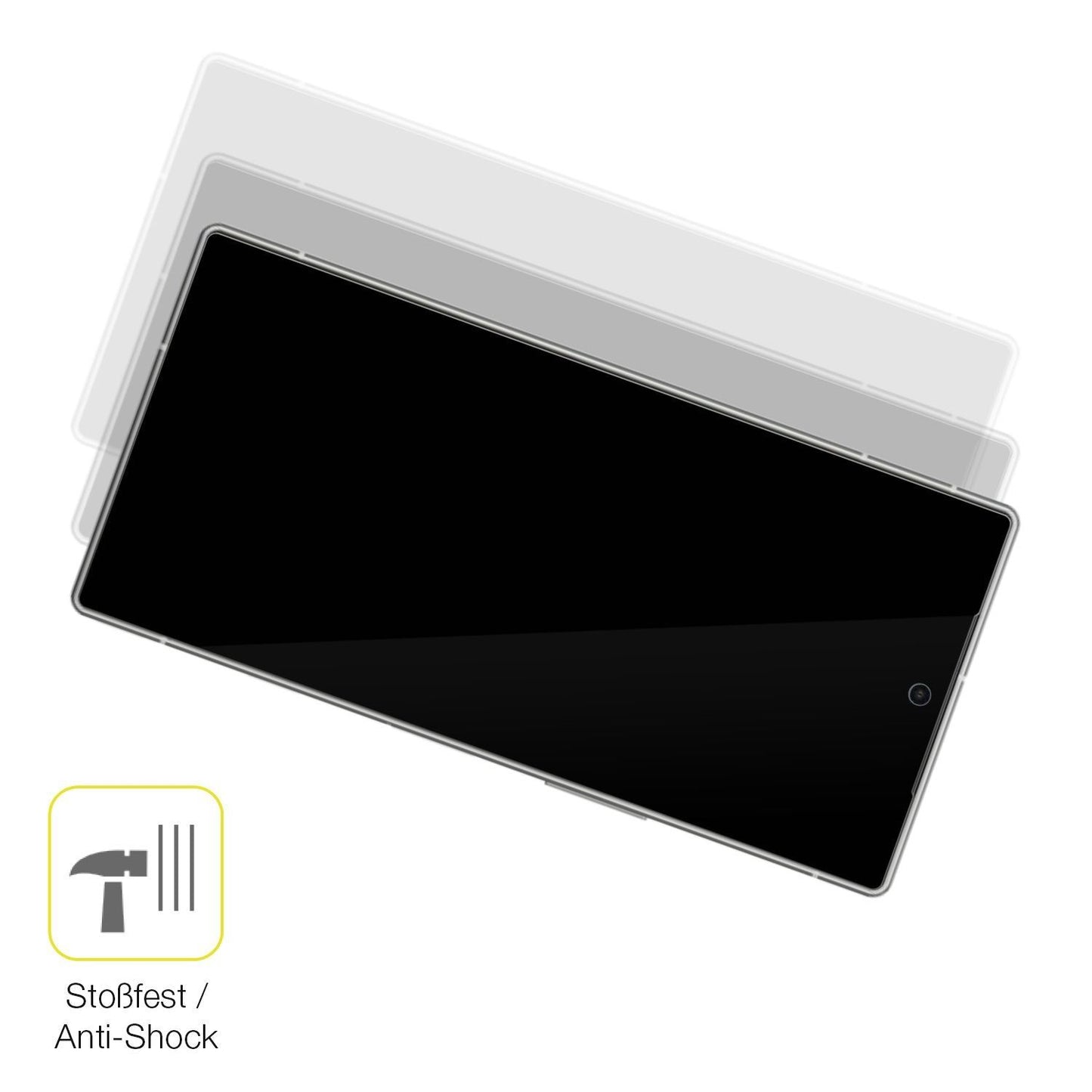 2x 3D Full Cover Schutzfolie für Sharp Aquos R10 (4)