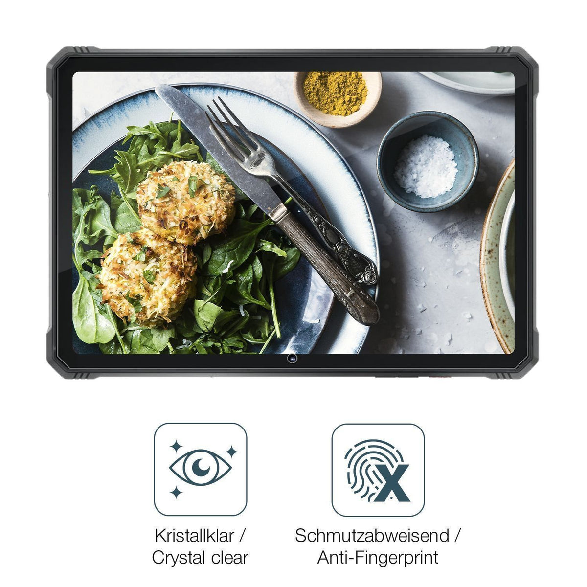 2x Schutzfolie klar für Hotwav R9 Plus Display-Sch (4)