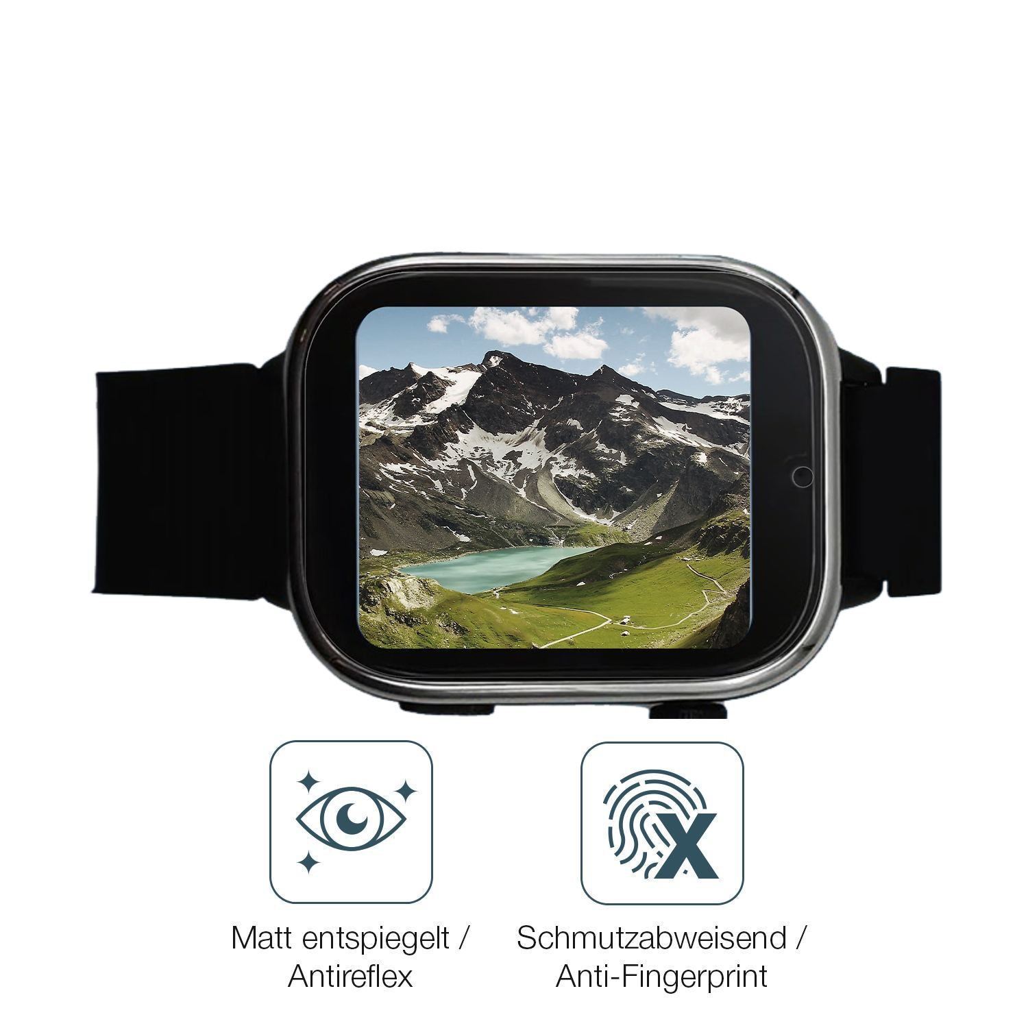 6x Schutzfolie matt für AngelTech Ultra 1.83 Zoll  (4)