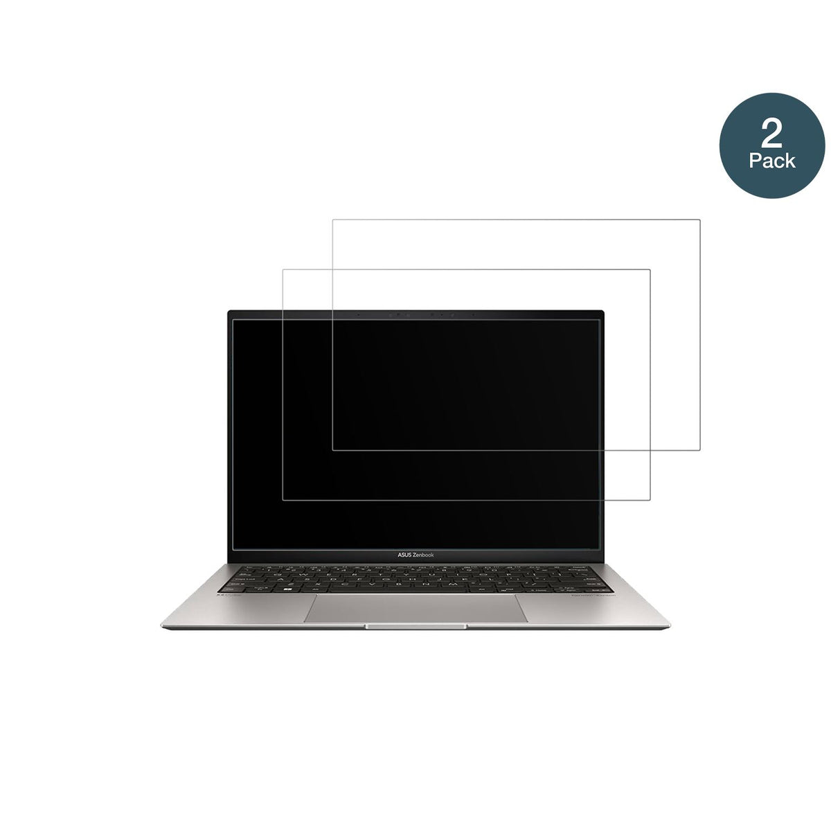 2x 9H Schutzfolie matt für Asus ZenBook S 13 OLED  (2)