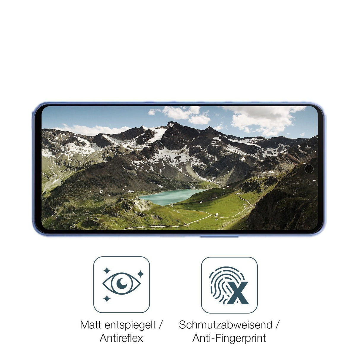 4x Schutzfolie matt für Sharp Aquos wish5 Display- (4)