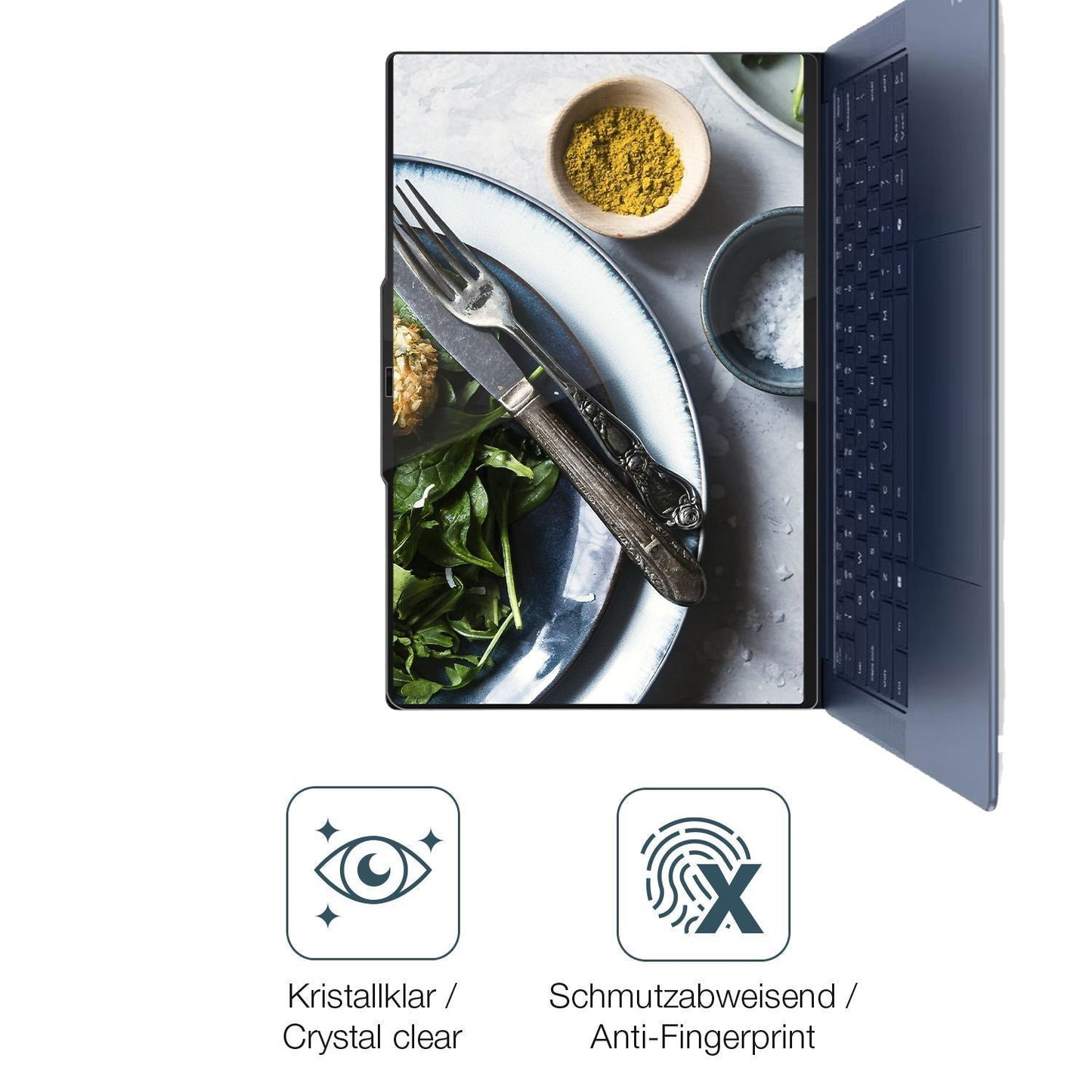 2x Schutzfolie klar für Lenovo Yoga Slim 7 14Q8X9  (5)