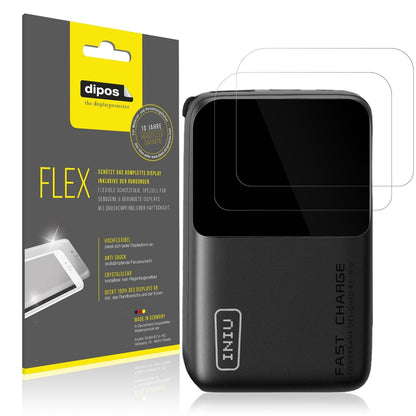 2x 3D Full Cover Schutzfolie für INIU Carry P50-E1 (1)
