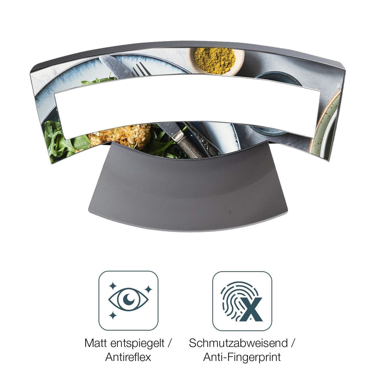 2x Schutzfolie matt für Jura J10 Tropfblech Displa (4)
