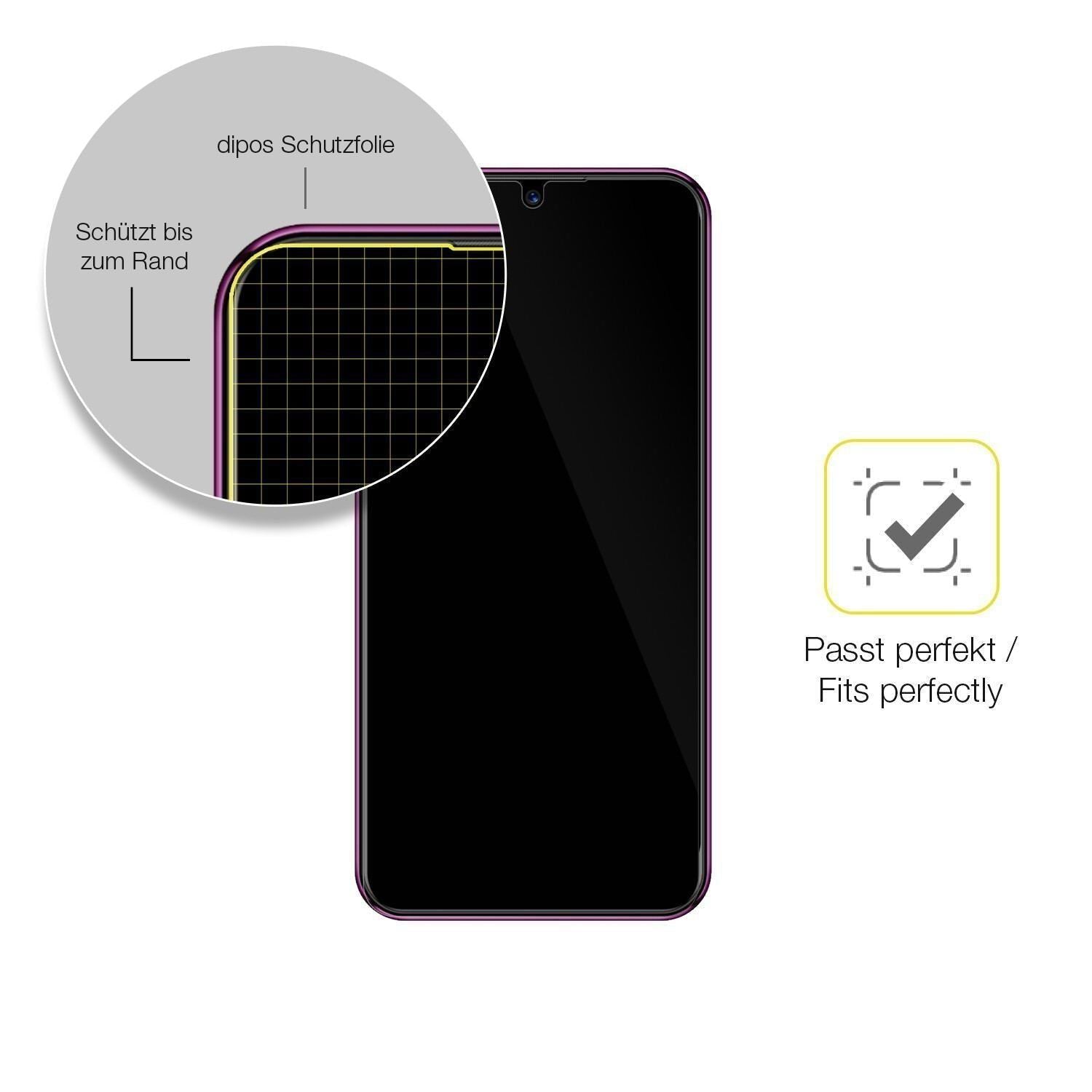 2x 3D Full Cover Schutzfolie für BQ 6051G (6)