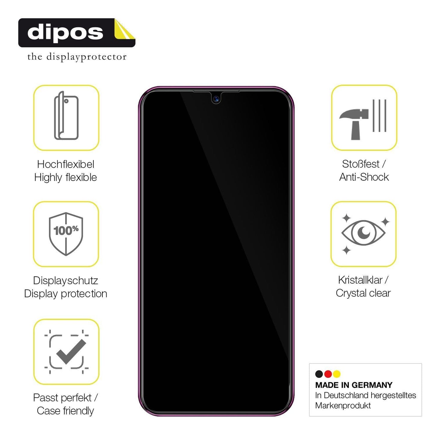 2x 3D Full Cover Schutzfolie für BQ 6051G (7)