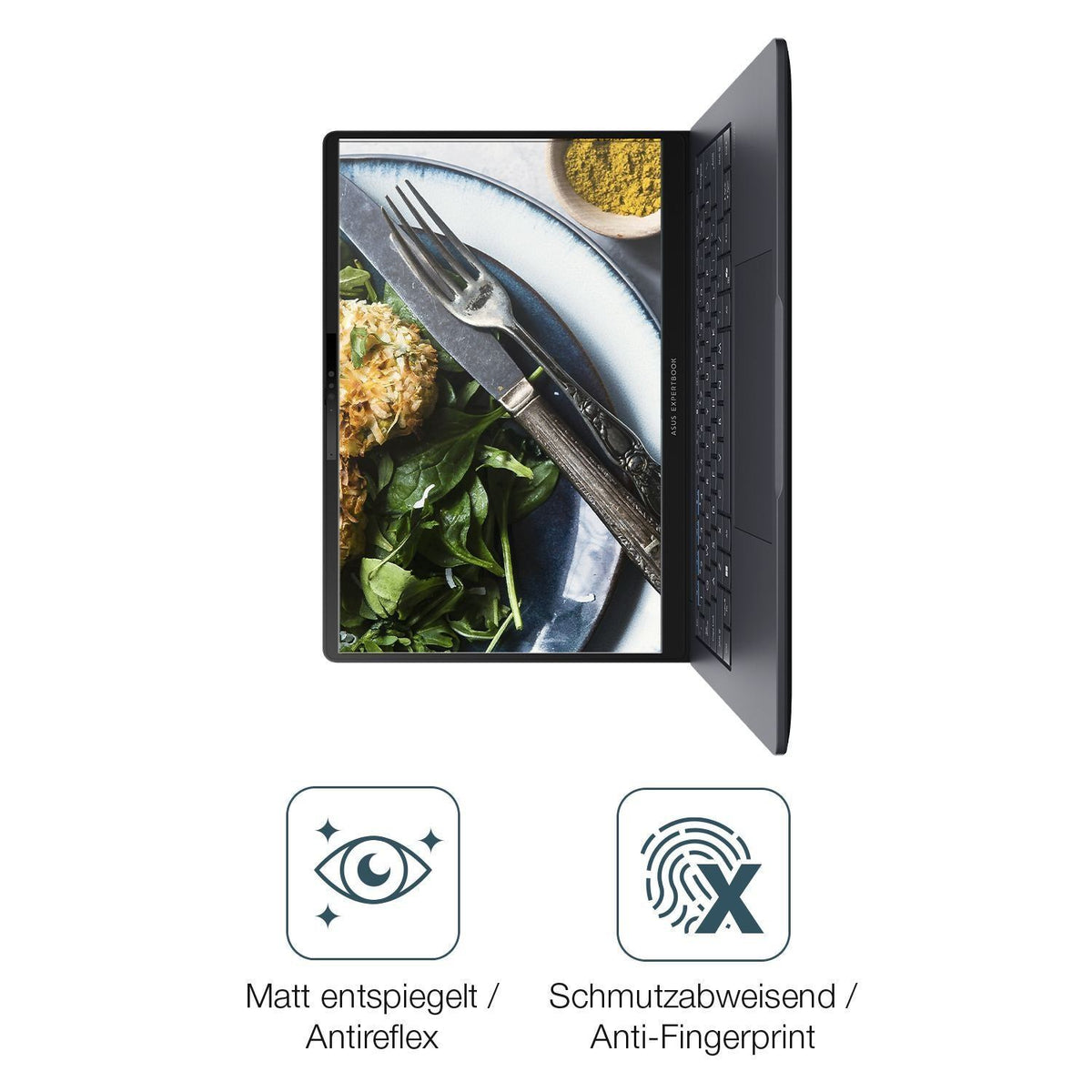 2x 9H Schutzfolie matt für Asus ExpertBook B1 B140 (5)