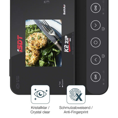 2x Schutzfolie klar für ISDT K27ip Display-Schutzf (4)