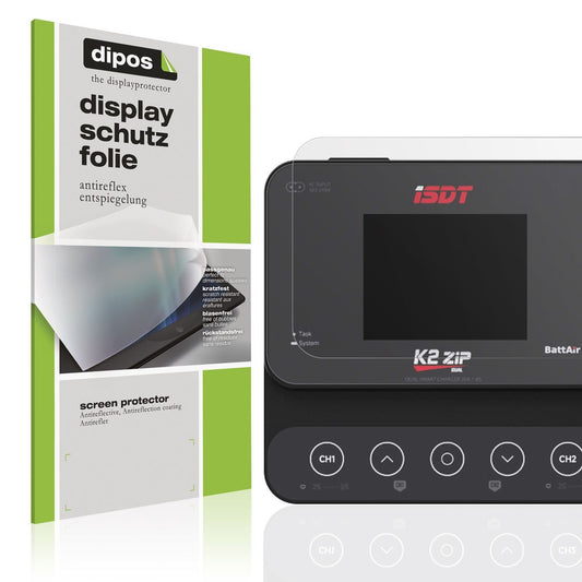 2x Schutzfolie matt für ISDT K27ip Display-Schutzf (1)