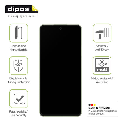 2x Full Cover Schutzfolie matt für Oppo A5 CPH2727 (7)