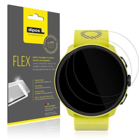 2x 3D Full Cover Schutzfolie für Suunto Run (1)