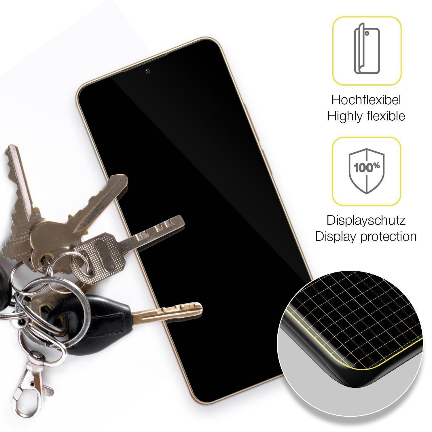 2x 3D Full Cover Schutzfolie für Meizu Note 22 (3)