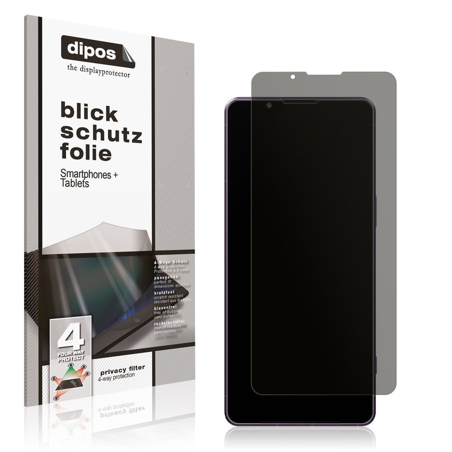 Blickschutzfolie für Sony Xperia 1 VII matt Schutz (1)